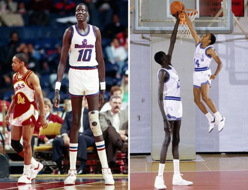 Самый высокий и маленький баскетболист в мире. Мануте Бол, Магси Богз